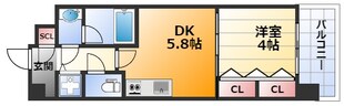 プレジオ江坂サウスの物件間取画像